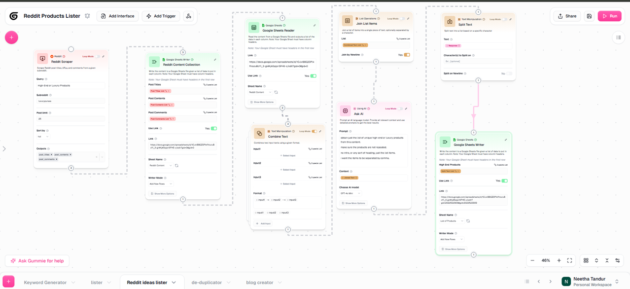 Reddit Scraper for Business Ideas